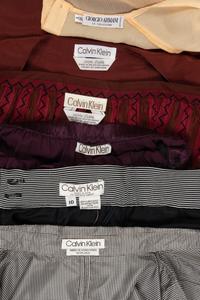 Collection of Five Designer Separates: One Giorgio Armani Blouse, One Calvin Klein Shirt, One Calvin Klein Skirt, One Calvin Klein Two-Piece Ensemble, One Pair Calvin Klein Pants, 1990s