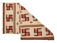 Navajo Regional Weaving, with whirling logs