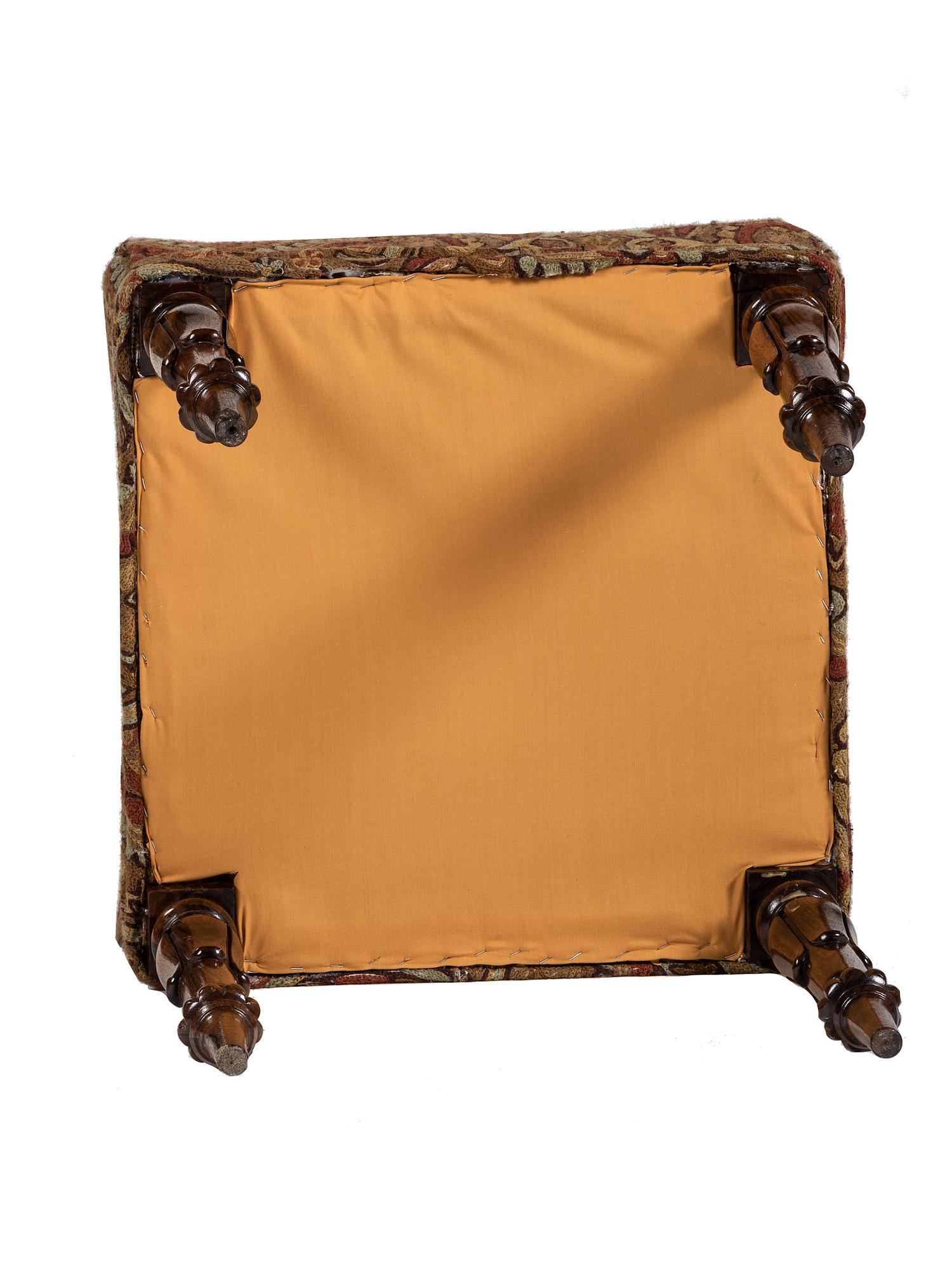A William IV Rosewood Stool