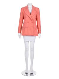 Chanel Double Breast Wool Tweed Jacket, Cruise 1997