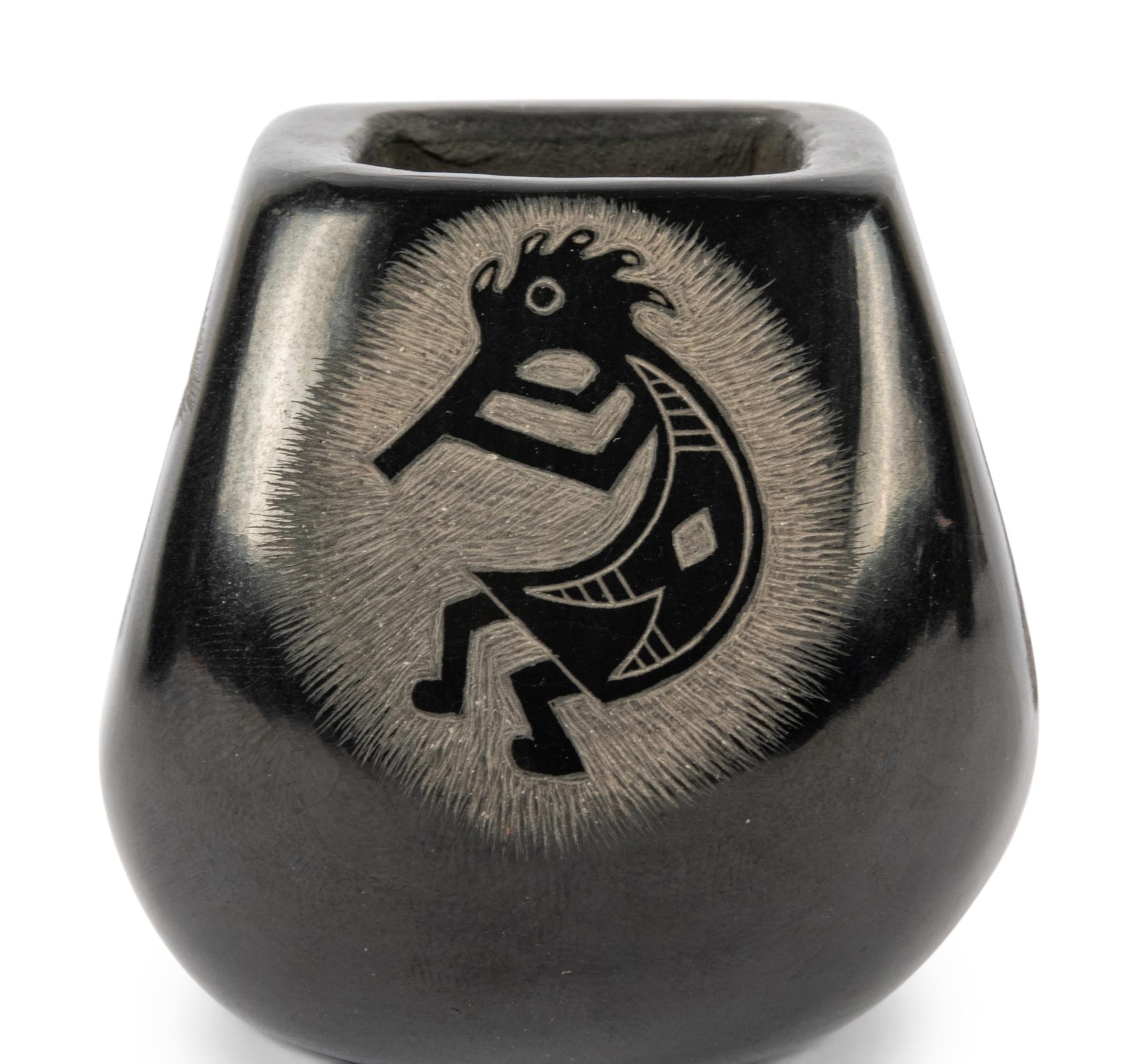 Collection of Blackware Pueblo Pottery