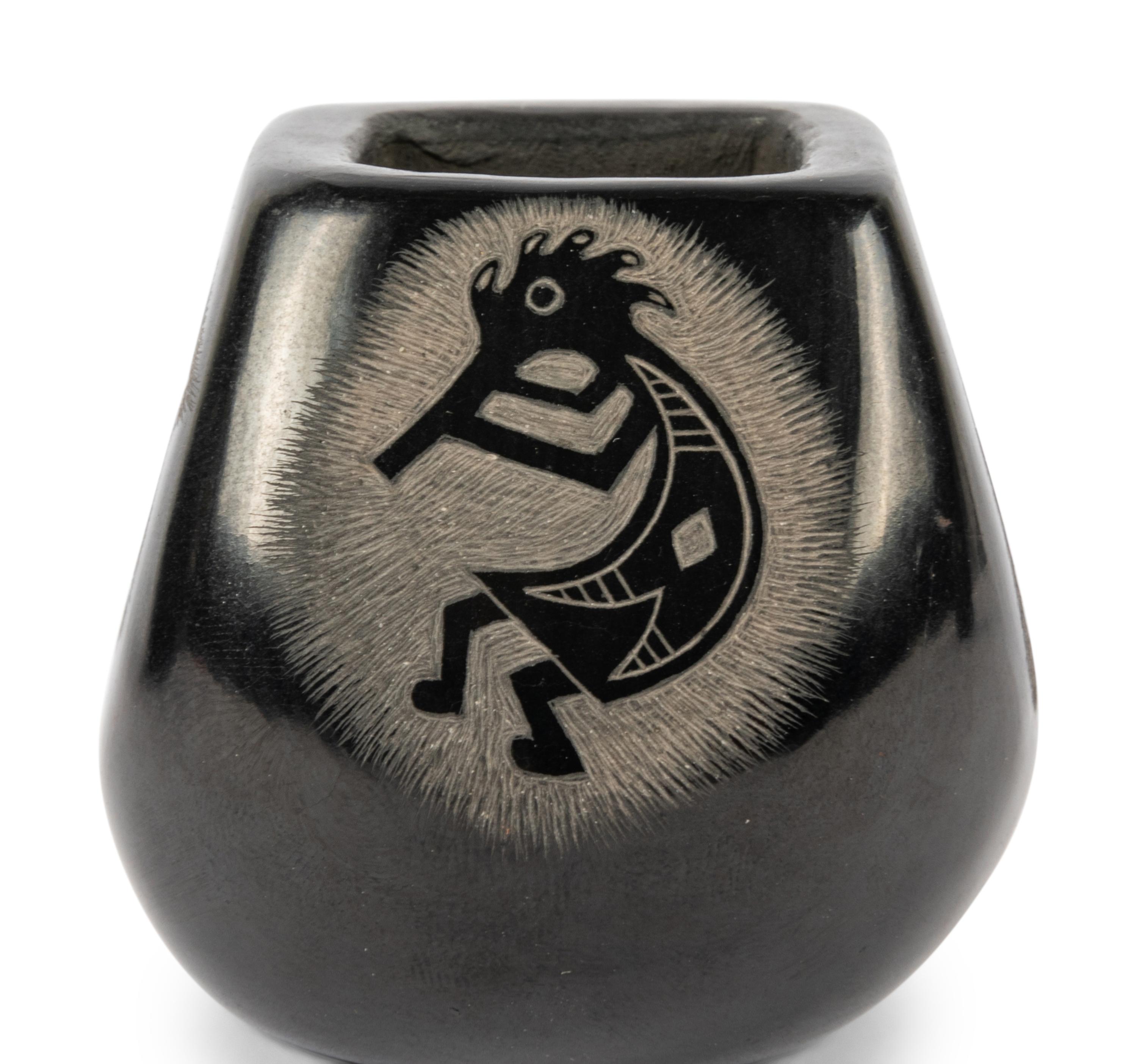 Collection of Blackware Pueblo Pottery
