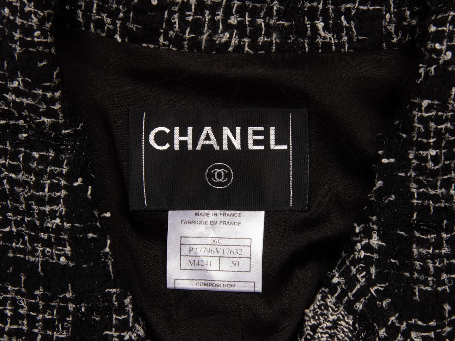 Chanel, Plaid Tweed Coat