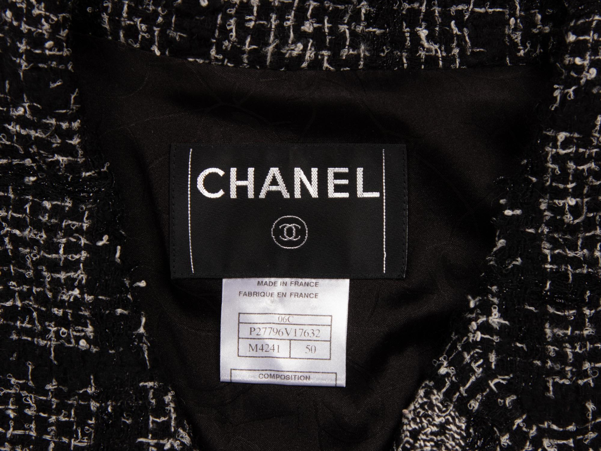 Chanel, Plaid Tweed Coat