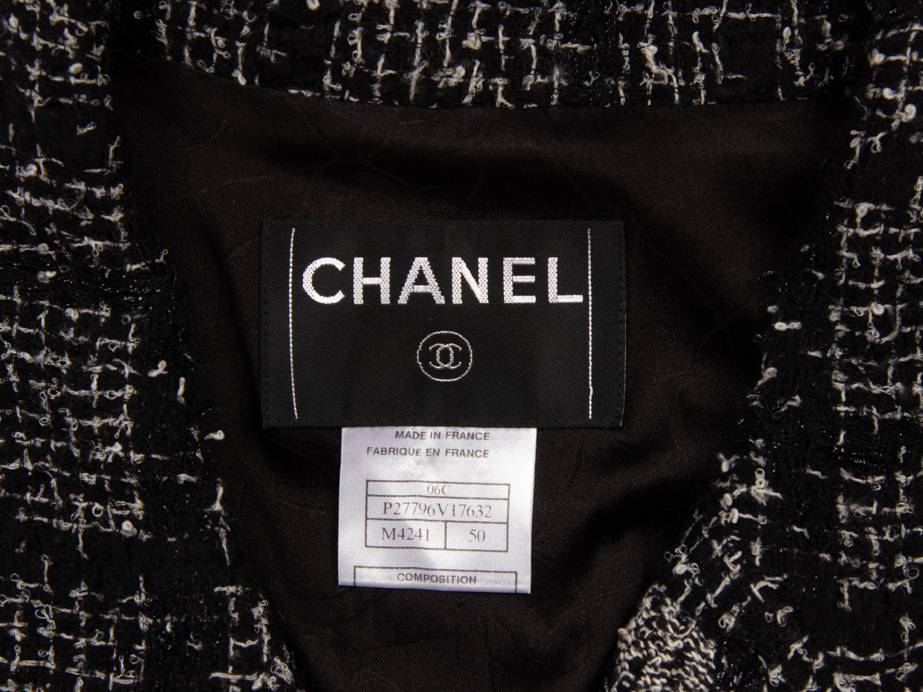 Chanel, Plaid Tweed Coat