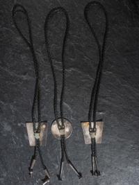 Group of Mosaic Inlay Bolo Ties
