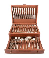 An American Silver Flatware Service