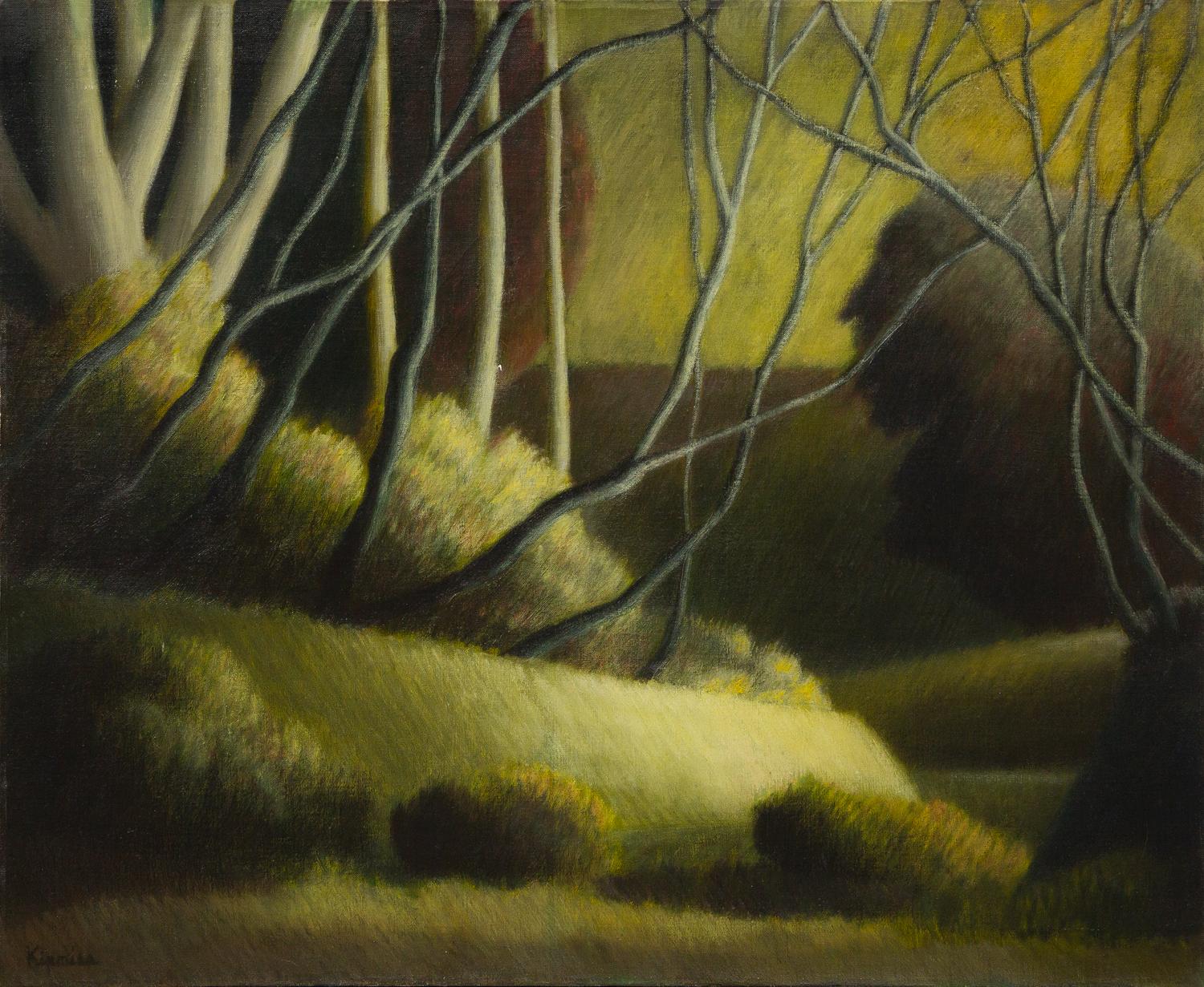 Robert Kipniss, (American, b. 1931), Landscape, c. 1970