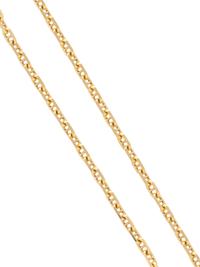 YELLOW GOLD MARINER CHAIN NECKLACE