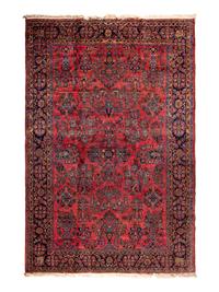 A Sarouk Wool Rug