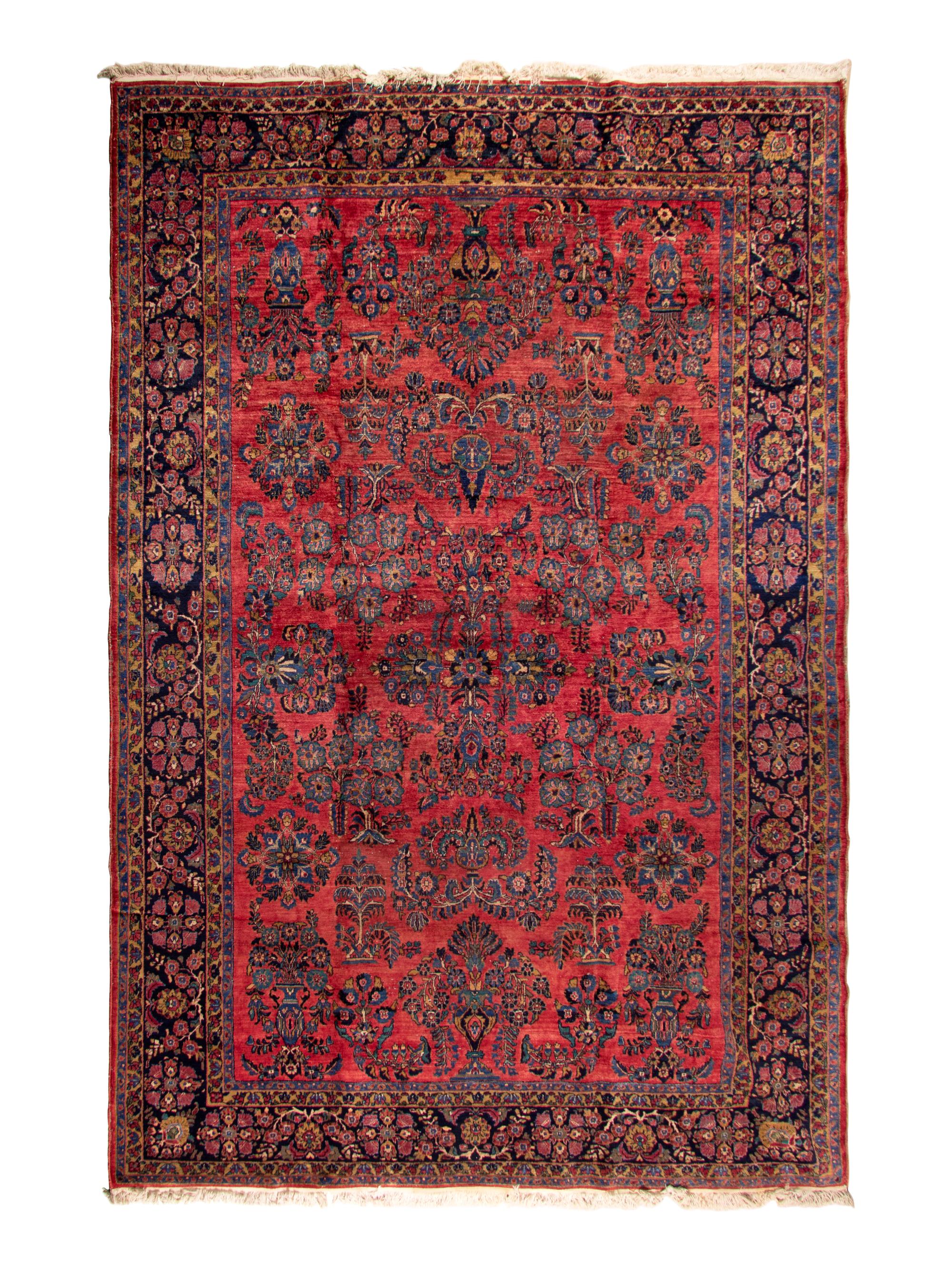 A Sarouk Wool Rug