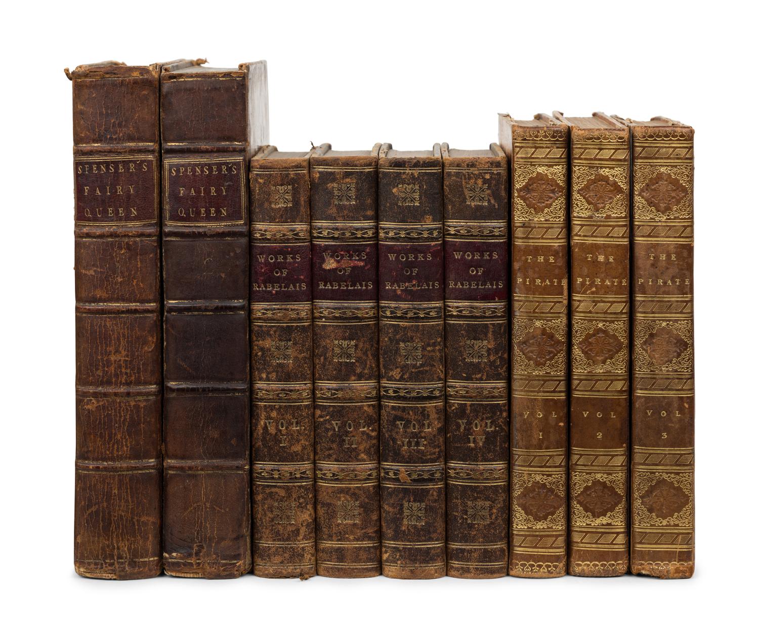 [LITERATURE -- ENGLISH]. A group of 3 works, comprising: