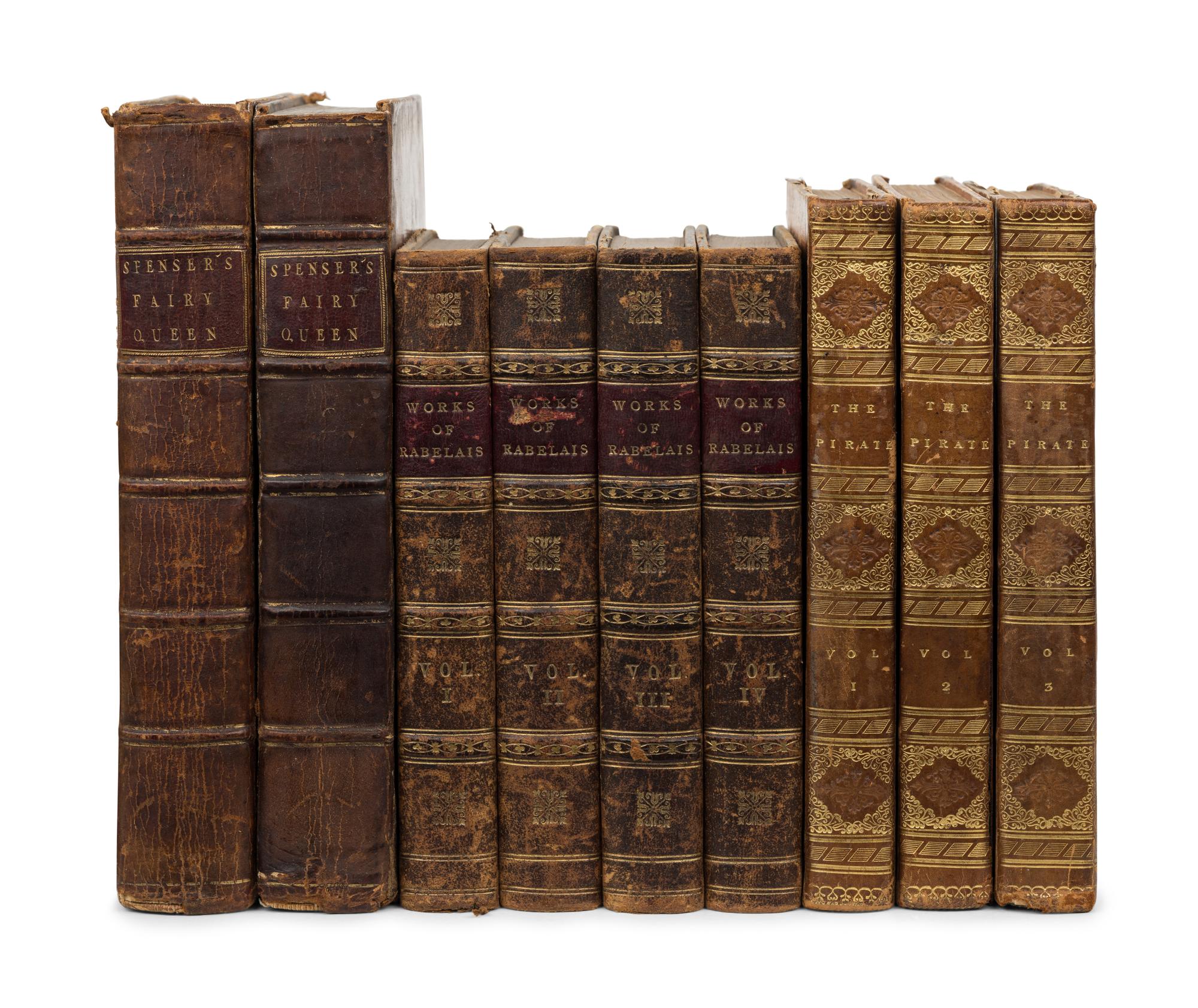 [LITERATURE -- ENGLISH]. A group of 3 works, comprising: