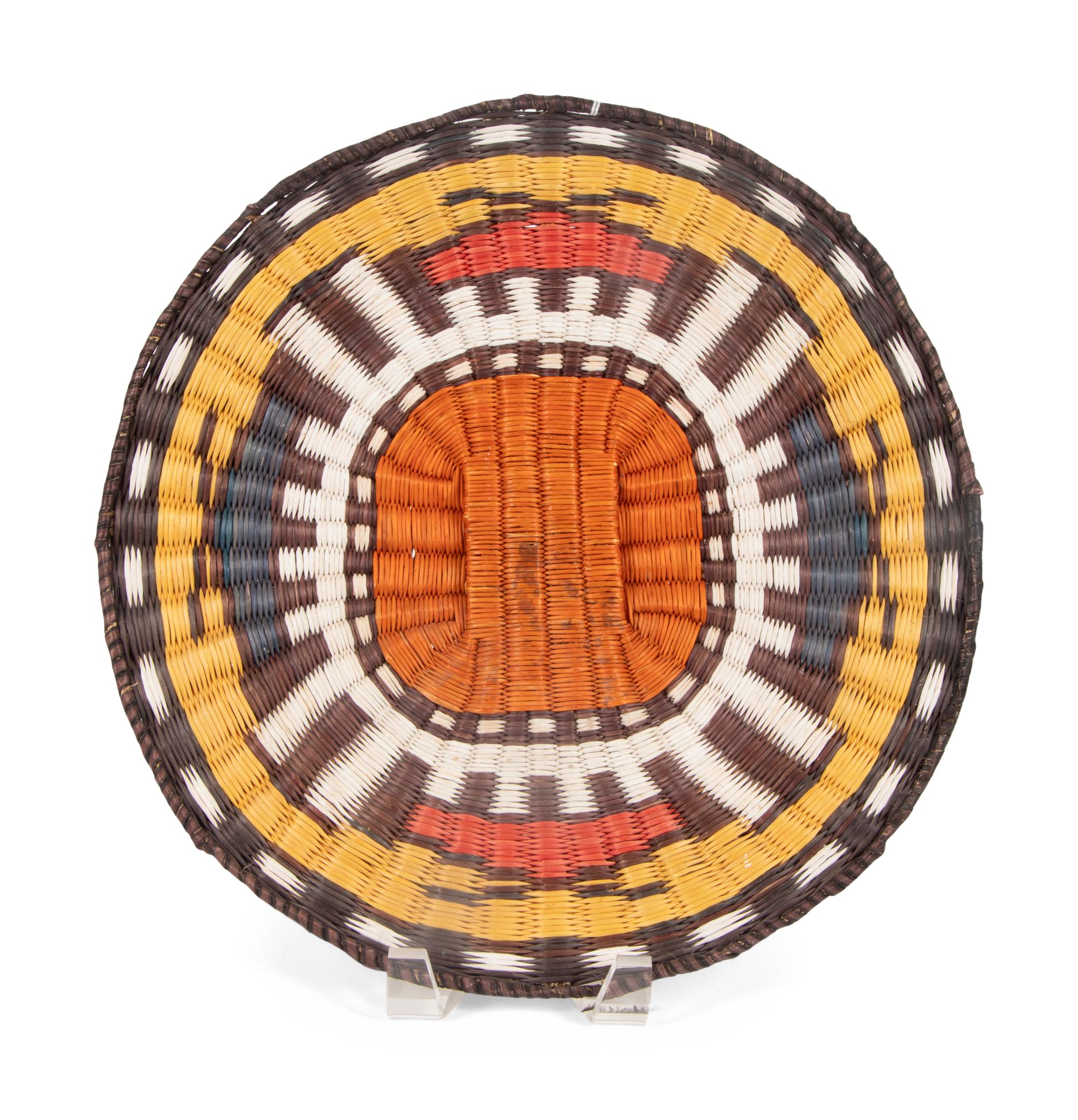 Hopi Third Mesa Wicker Basketry Plaques