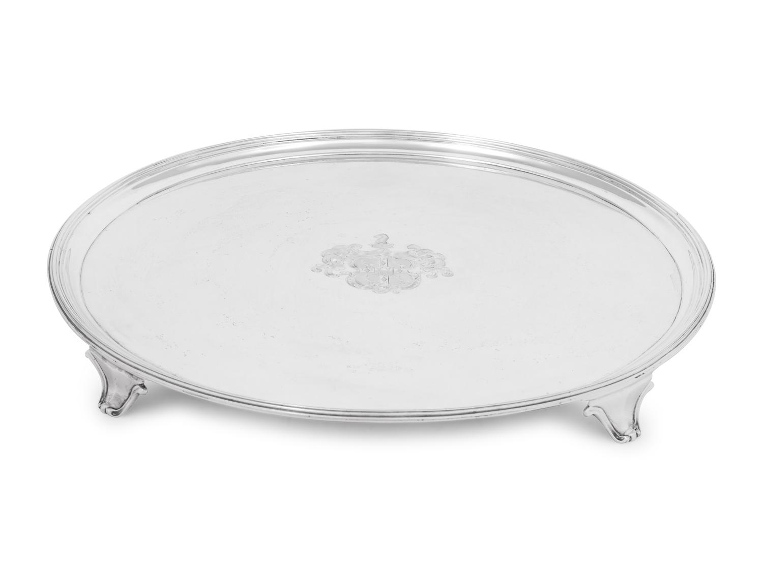 A George III Silver Salver
