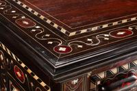 A Portuguese Ebony and Mother-of-Pearl-Inlaid Chest of Drawers — 19TH CENTURY