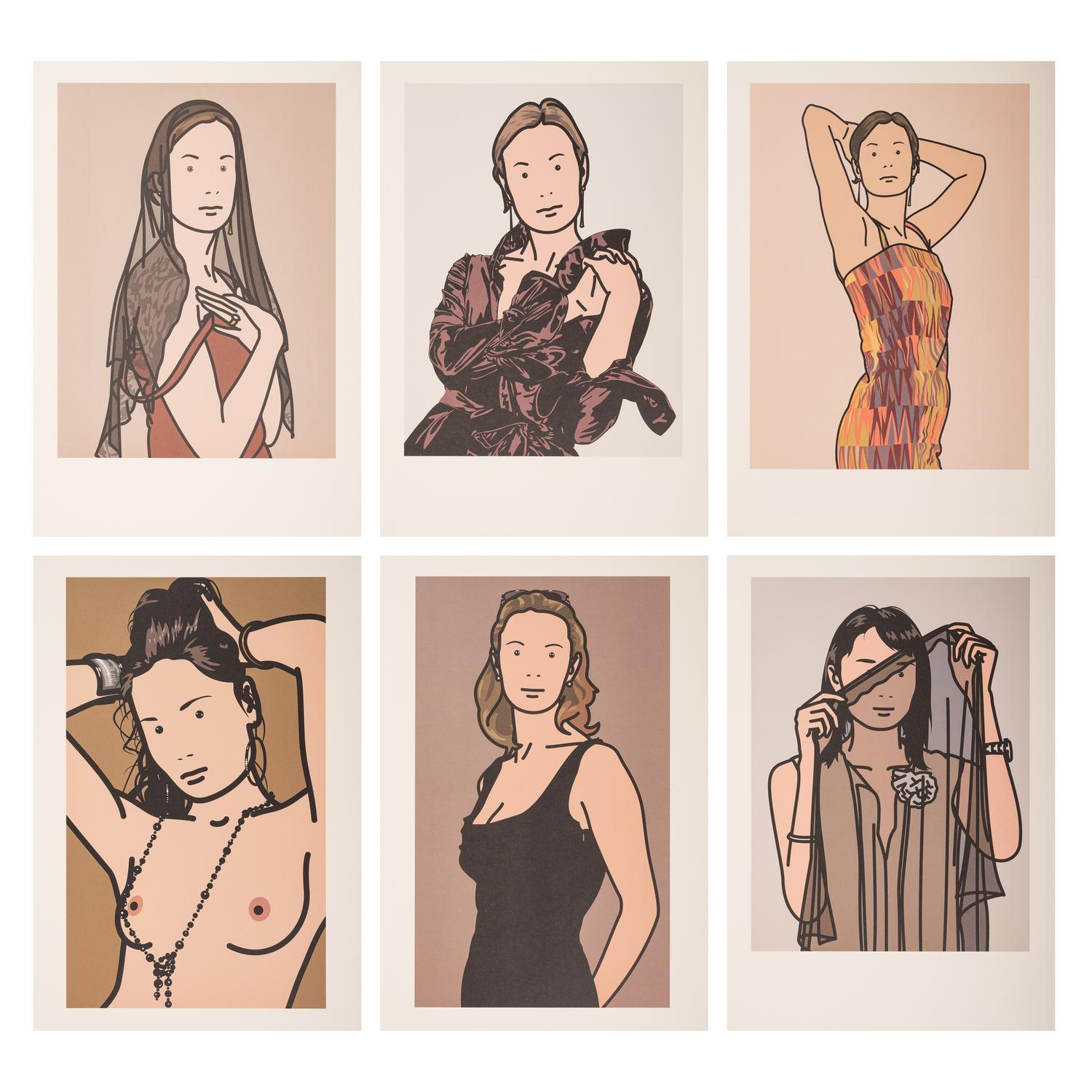 Six prints from 26 Portraits