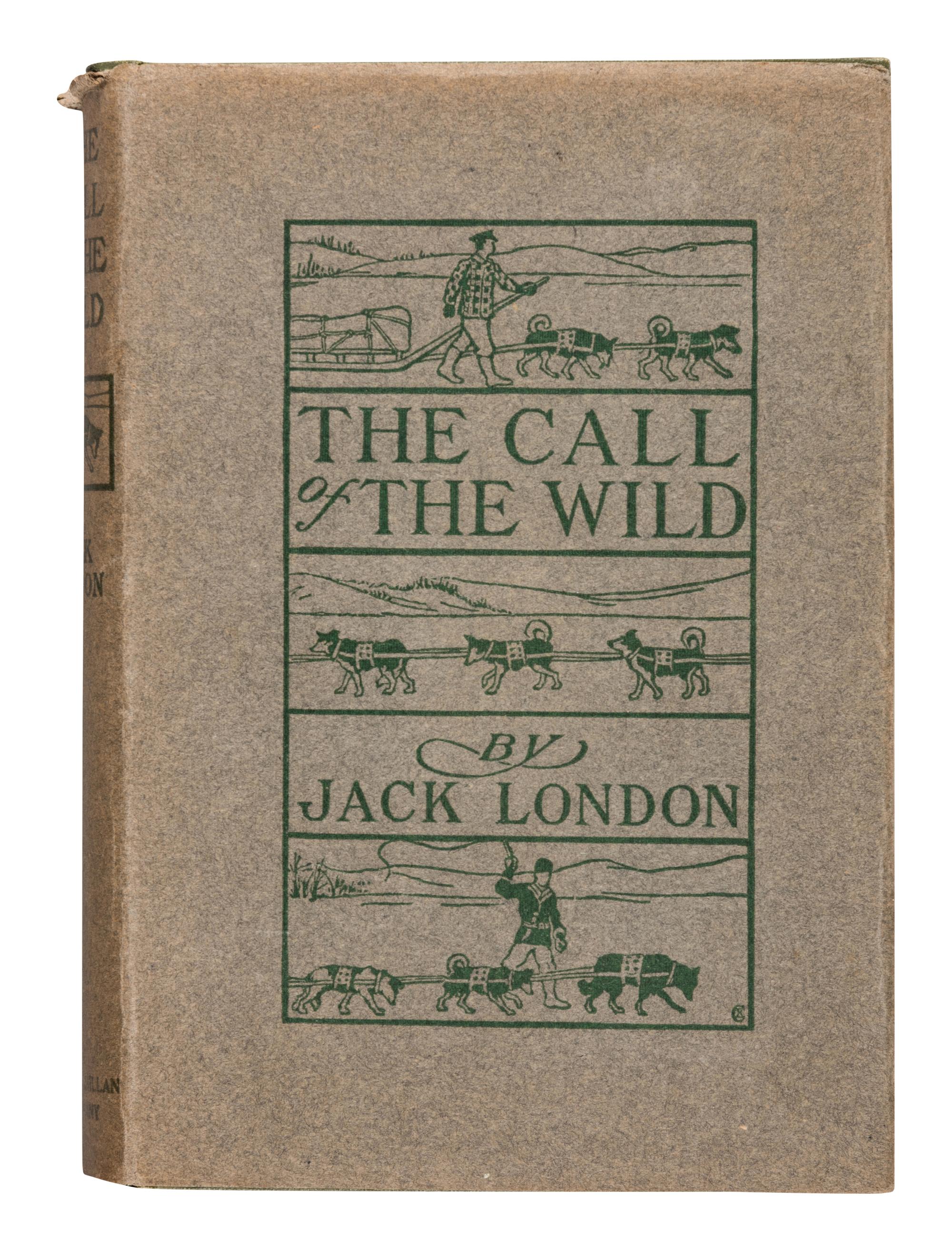 LONDON, Jack (1876-1916). The Call of the Wild. Philip R. Goodwin and Charles Livingston Bull, illustrators. New York: The MacMillan Company, 1903.