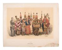 [NATIVE AMERICANS]. SIGNOL, Emile, artist. C.H.C. Melody et les Indiens Ioways . Paris: Bertauts, 1845.