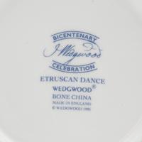 A Set Wedgwood Etruscan Dance Porcelain Tea and Coffee Cups