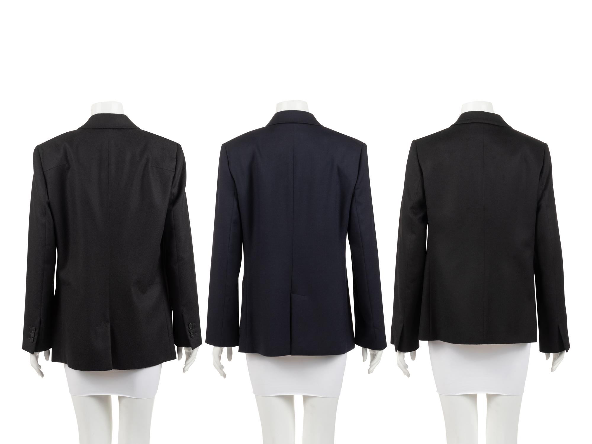 Five Giorgio Armani Blazers