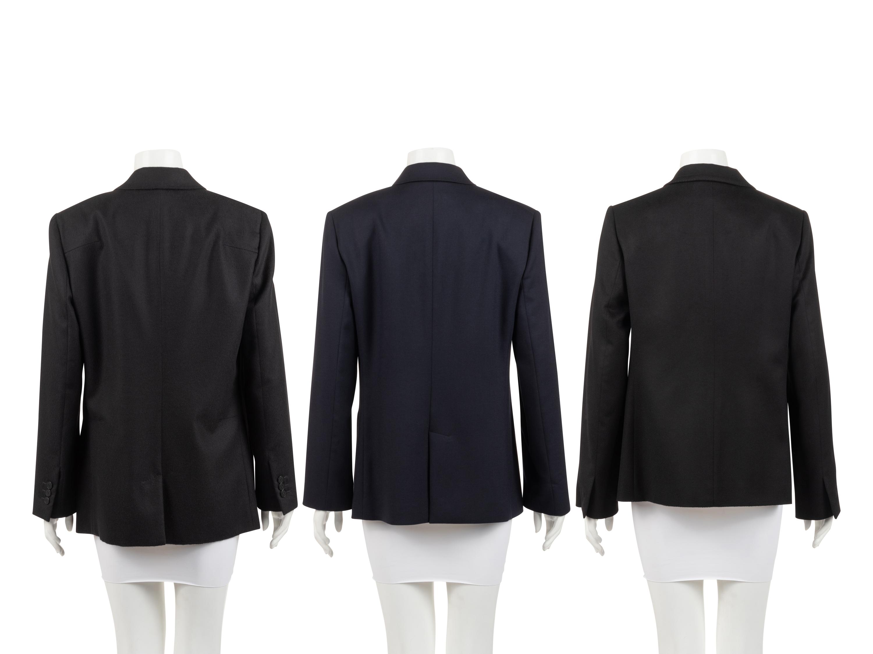 Five Giorgio Armani Blazers