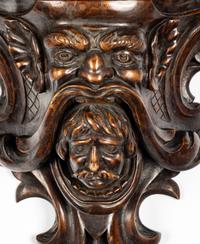 A Pair of Italian Baroque Style Wall Brackets