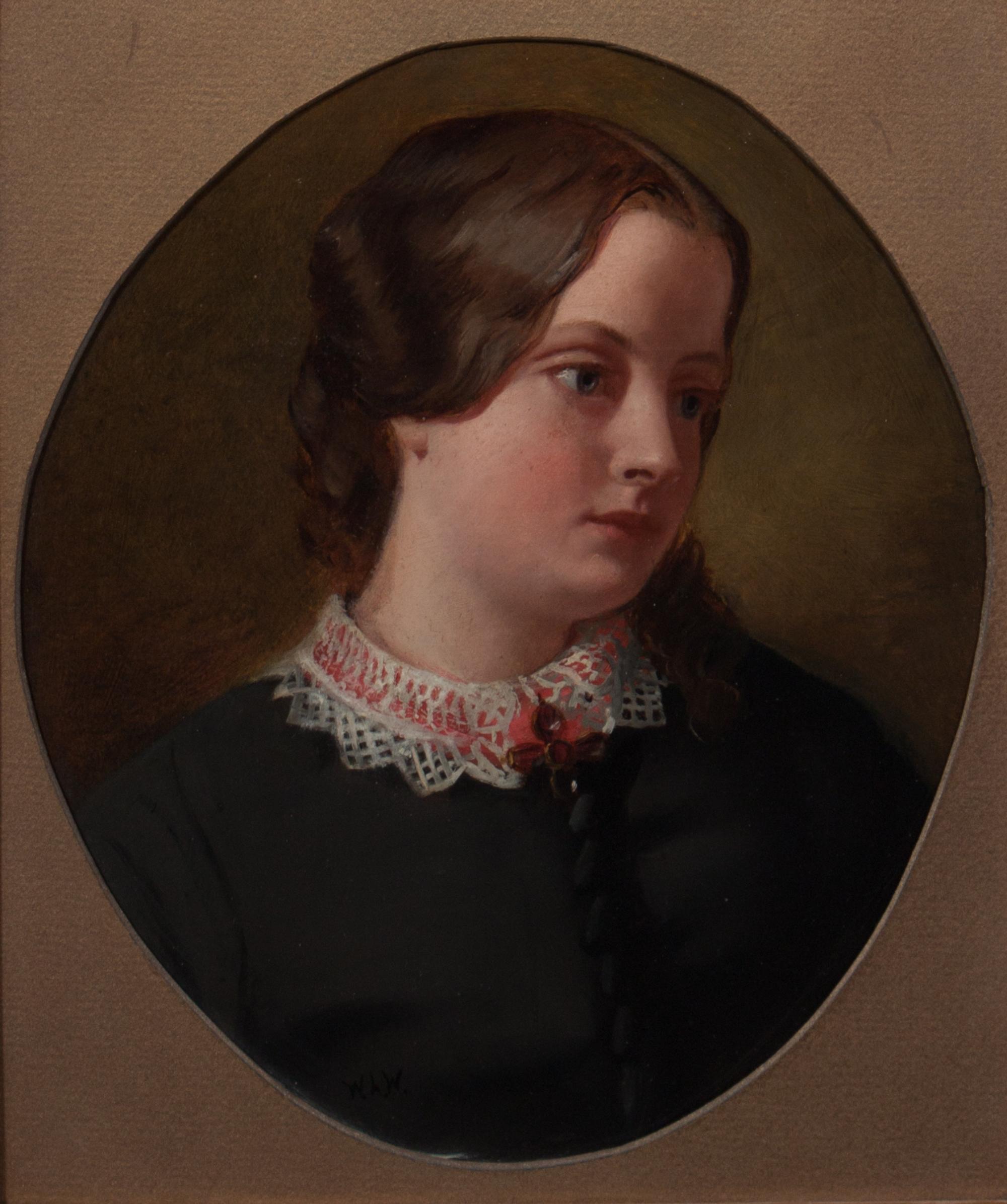 William Lionel Wyllie, (British, 1851-1931), Margaret Wyllie, Aged 17