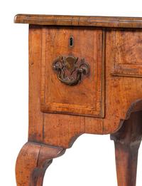 A George I Walnut Veneered Dressing Table