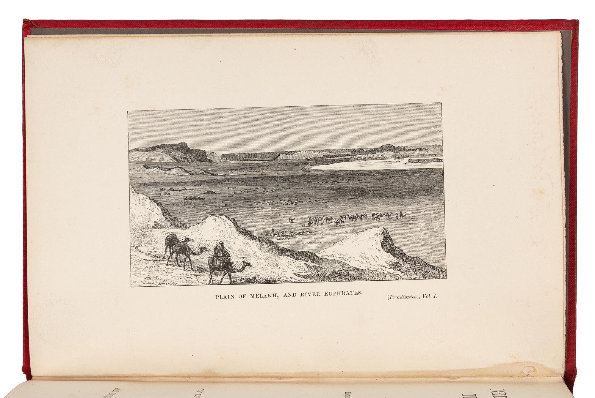 BLUNT, Anne, Lady (1837-1917). Bedouin Tribes of the Euphrates. Edited, with a Preface and Some Account of the Arabs and Their Horses b