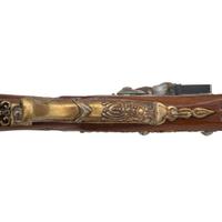 Contemporary Smoothbore Flintlock Jaeger Rifle