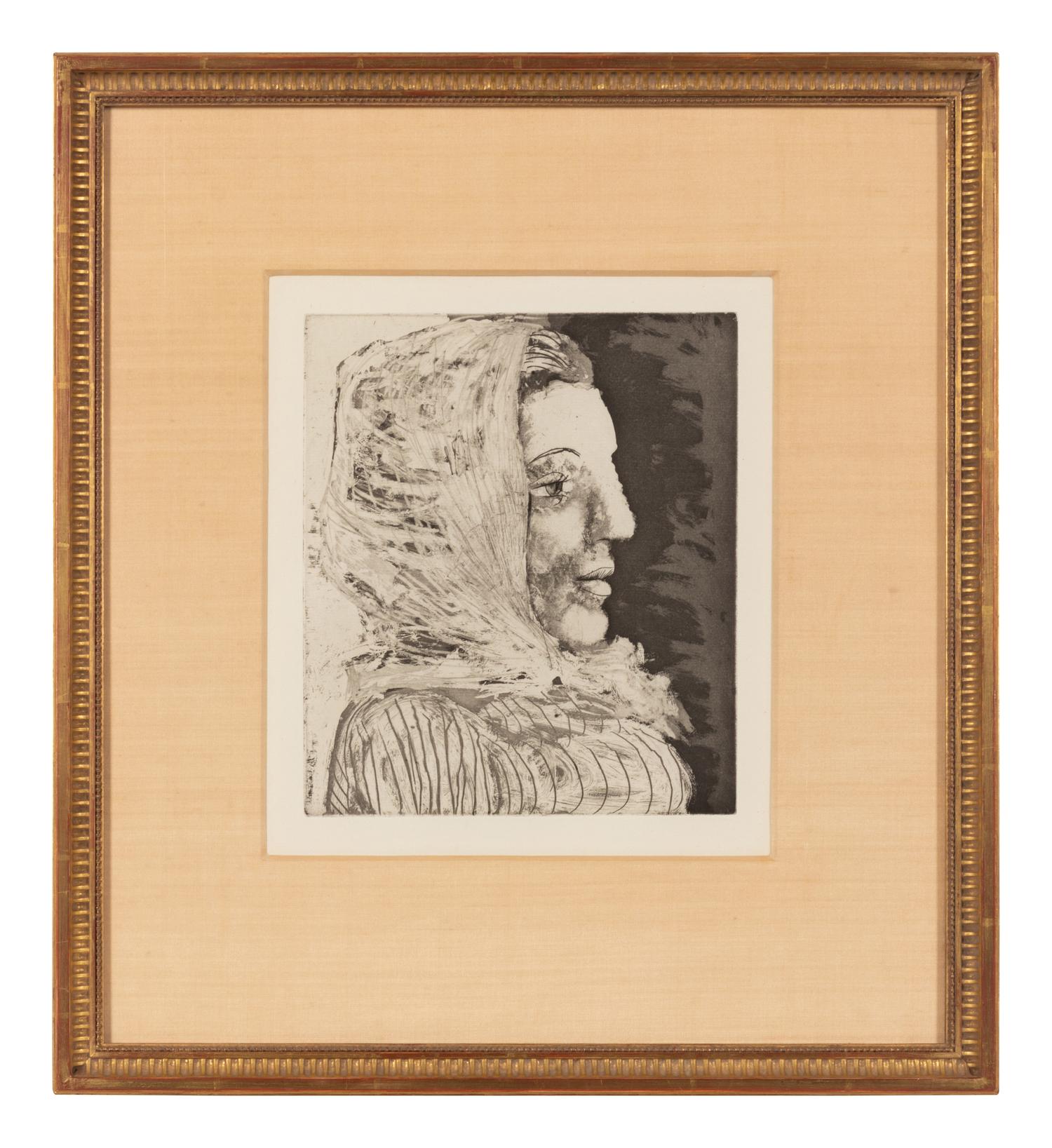 Buste de Femme au Fichu (Portrait of Dora Maar)