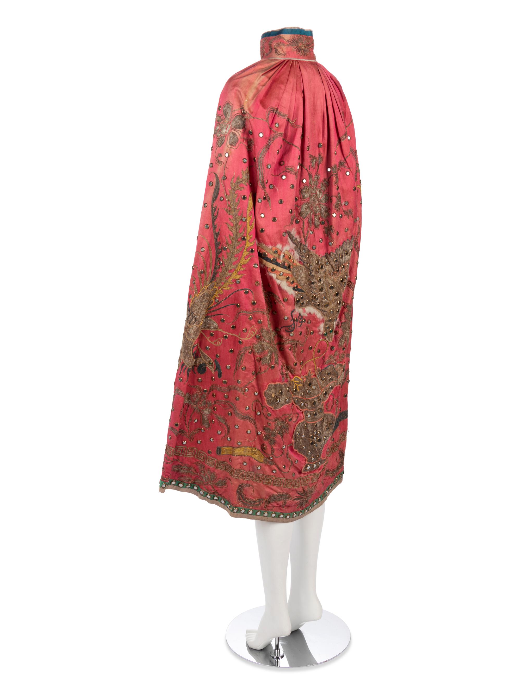 Collection of 19th Century Clothing: One Dress, Four Capes