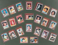 A Set of 1996 Danbury Mint Mickey Mantle Porcelain Baseball Cards