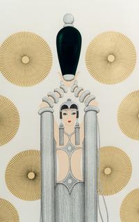 Emerald Vase I (White) and Emerald Vase II (Black) (two works)