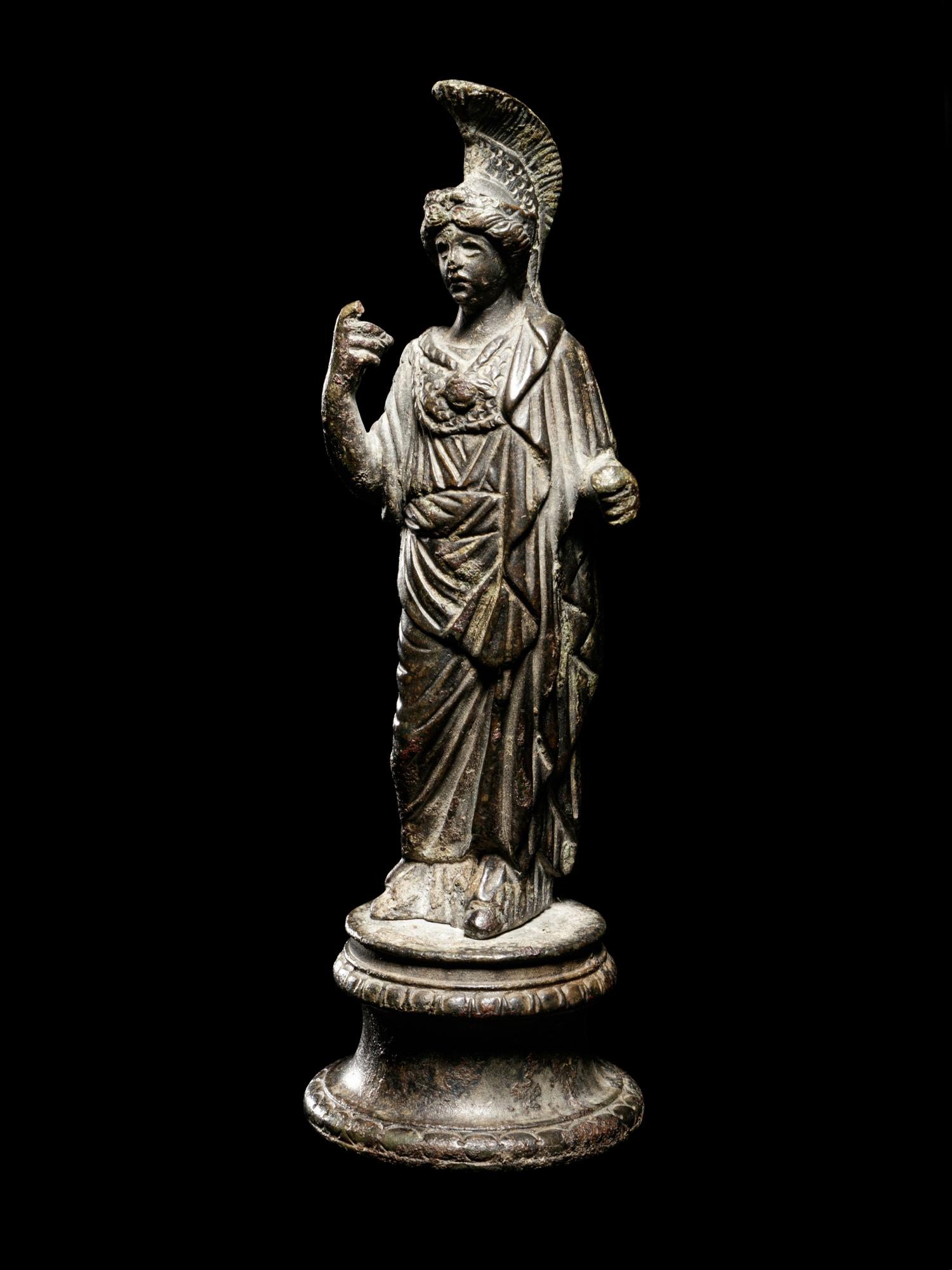 A Roman Bronze Minerva