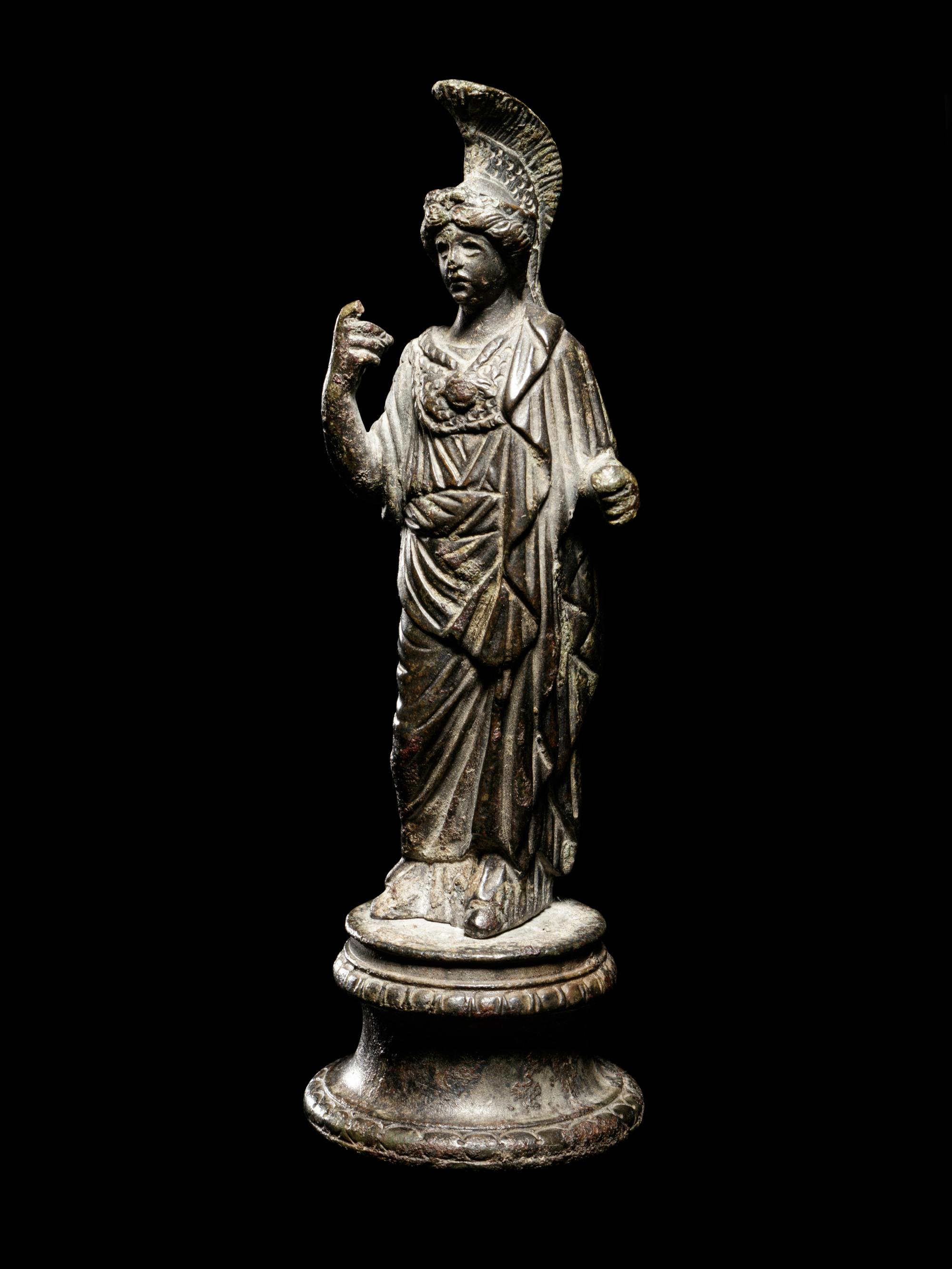 A Roman Bronze Minerva