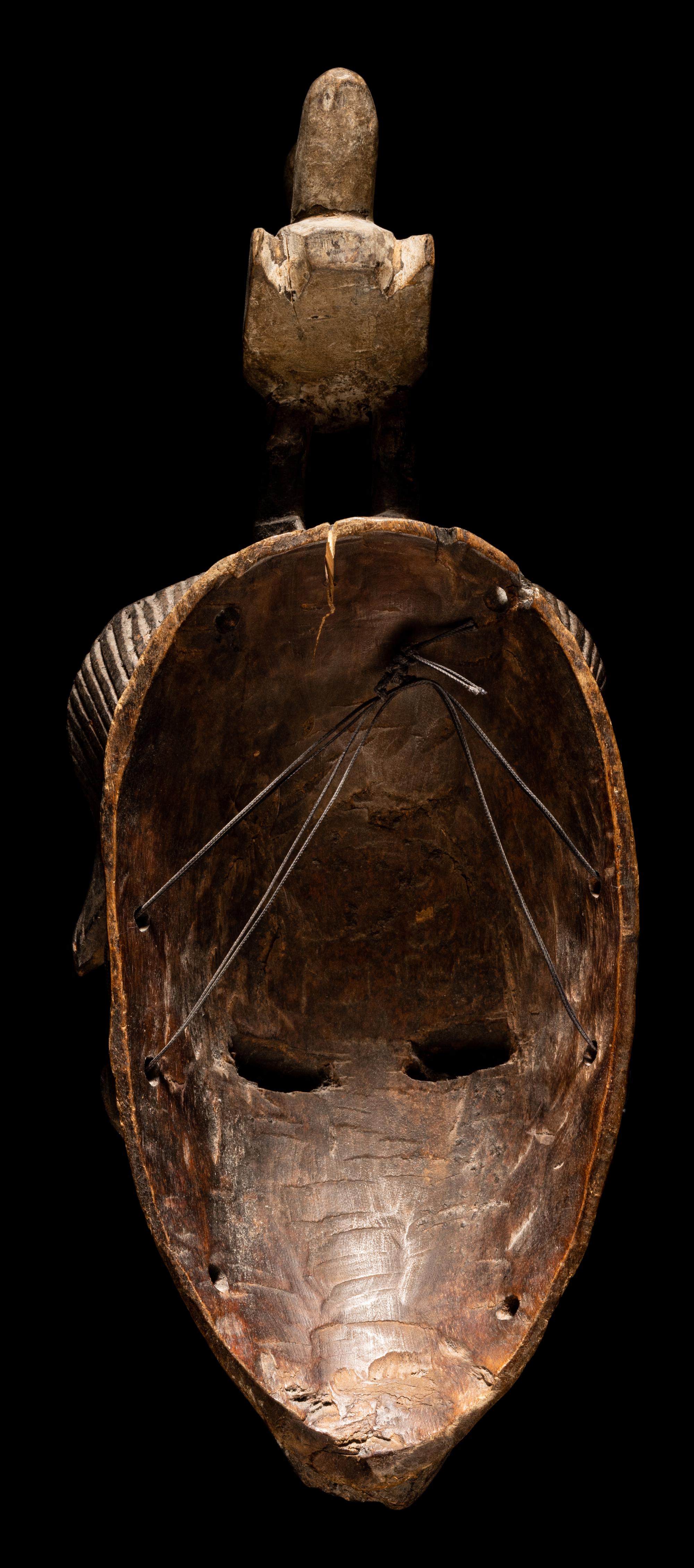 Three Yaure Wood Masks