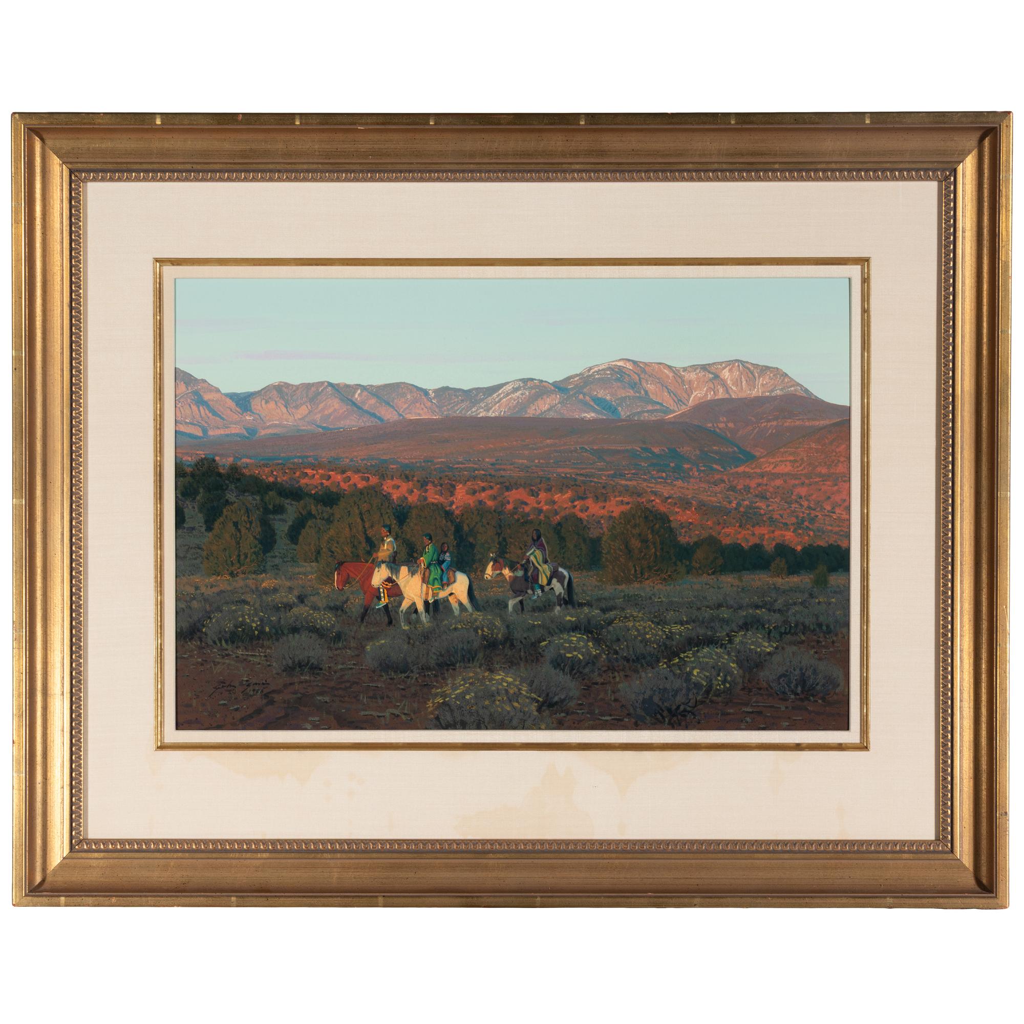John Gawne (American, b. 1952) — Pine Valley Mountain , 1988