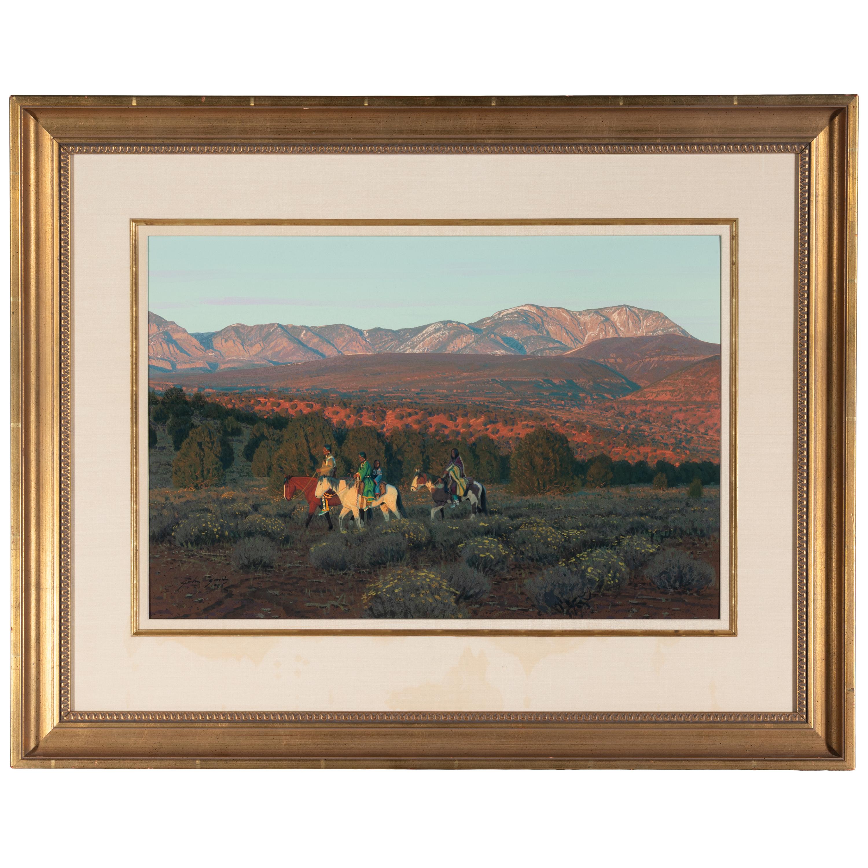 John Gawne (American, b. 1952) — Pine Valley Mountain , 1988