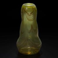 Tiffany Studios A Large Gourd-Form Decorated Favrile Vase, New York, 1919