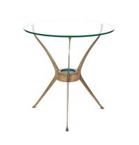 A Brass Occasional Table Diameter 18 inches — 20TH CENTURY