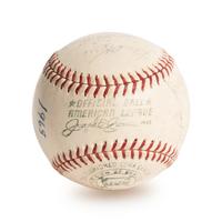 A 1965 Boston Red Sox Team Signed Autograph Baseball (BAS Beckett Authentication Services Certified),