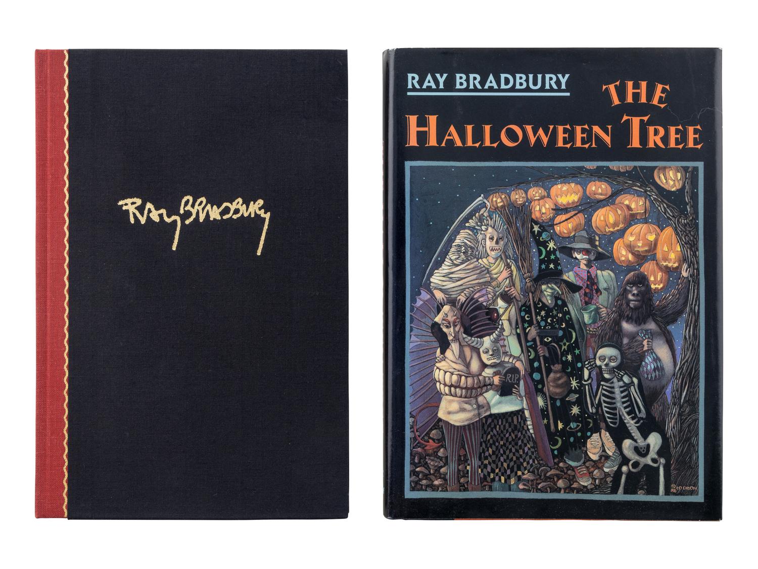 BRADBURY, Ray (1920-2012). A group of 4 LIMITED OR FIRST EDITIONS of Bradbury’s works, MOST SIGNED, comprising: