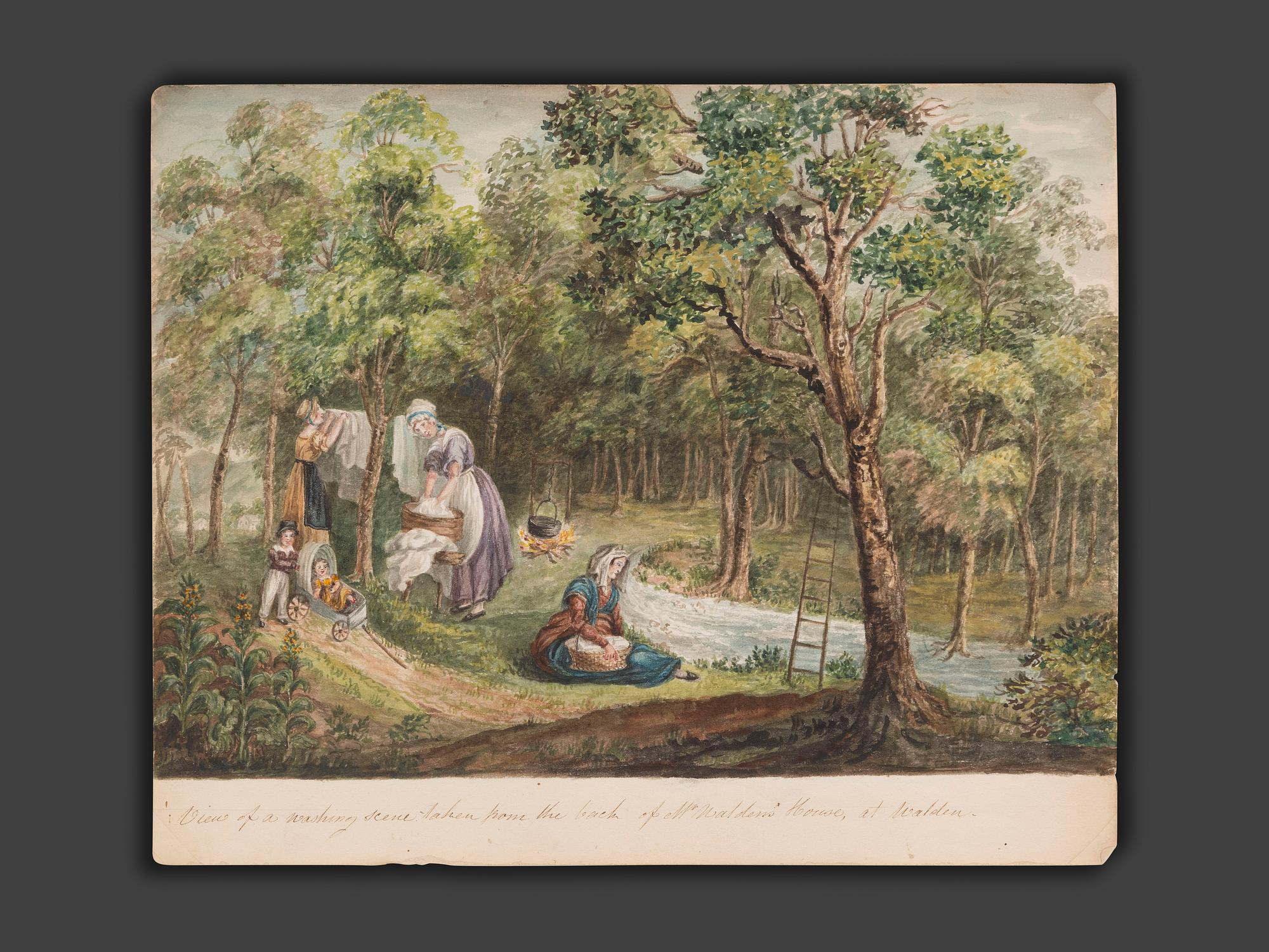 American School, Circa 1850