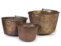 Hudson Bay Brass Trade Kettles