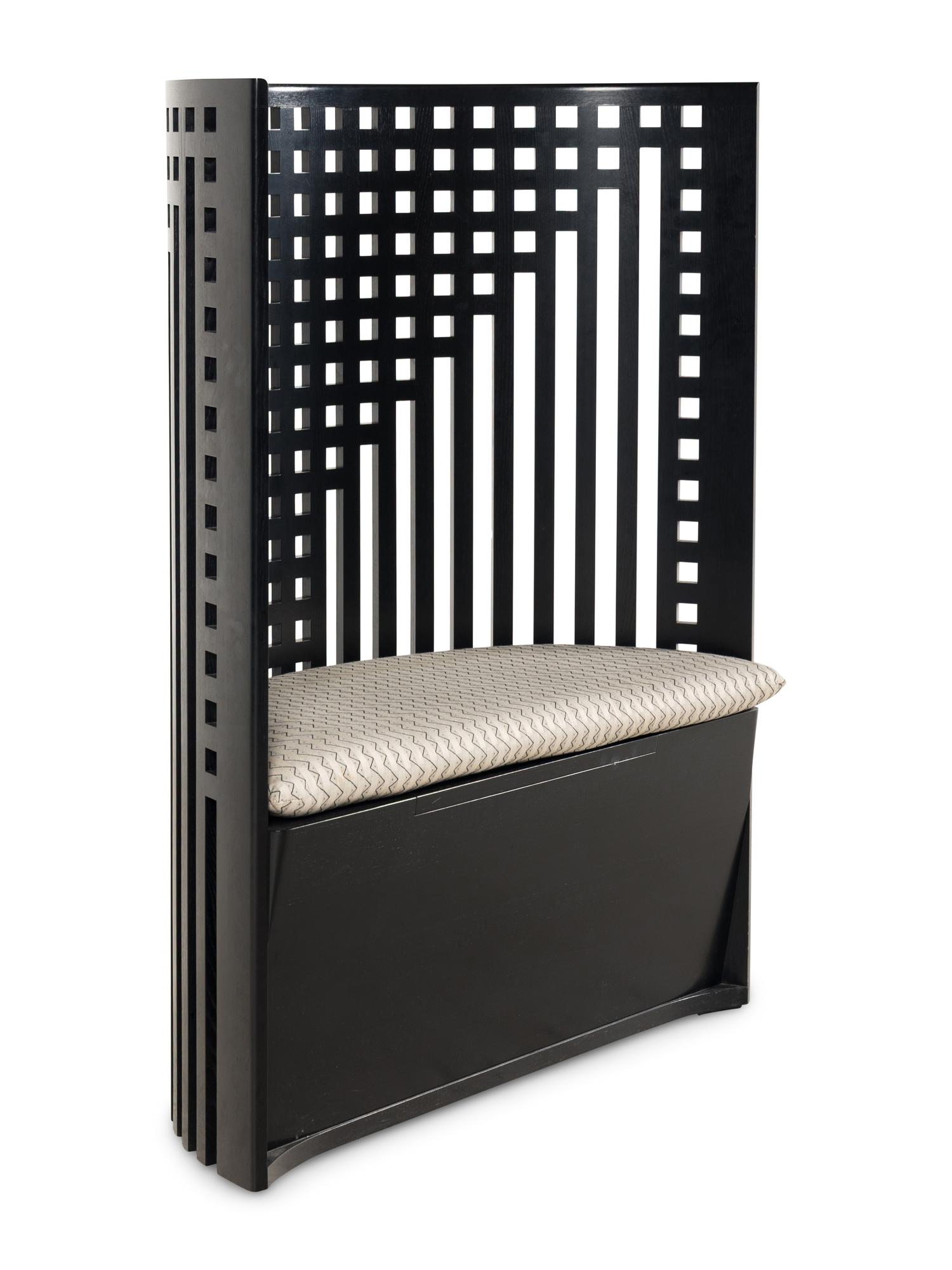 A Charles Rennie Mackintosh Willow Chair by Cassina