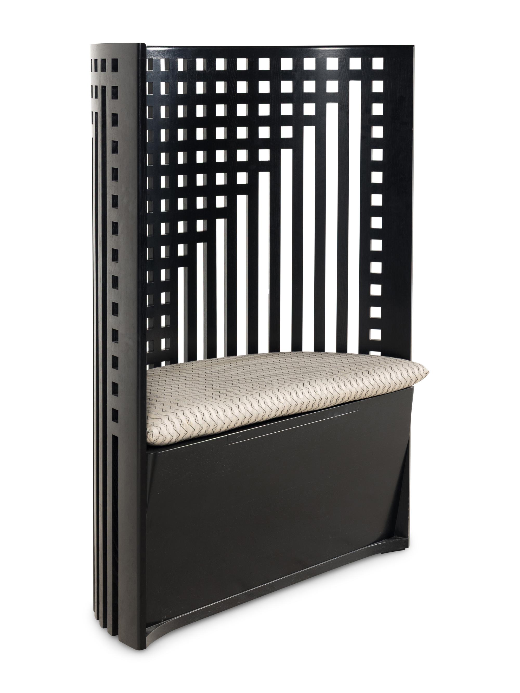 A Charles Rennie Mackintosh Willow Chair by Cassina