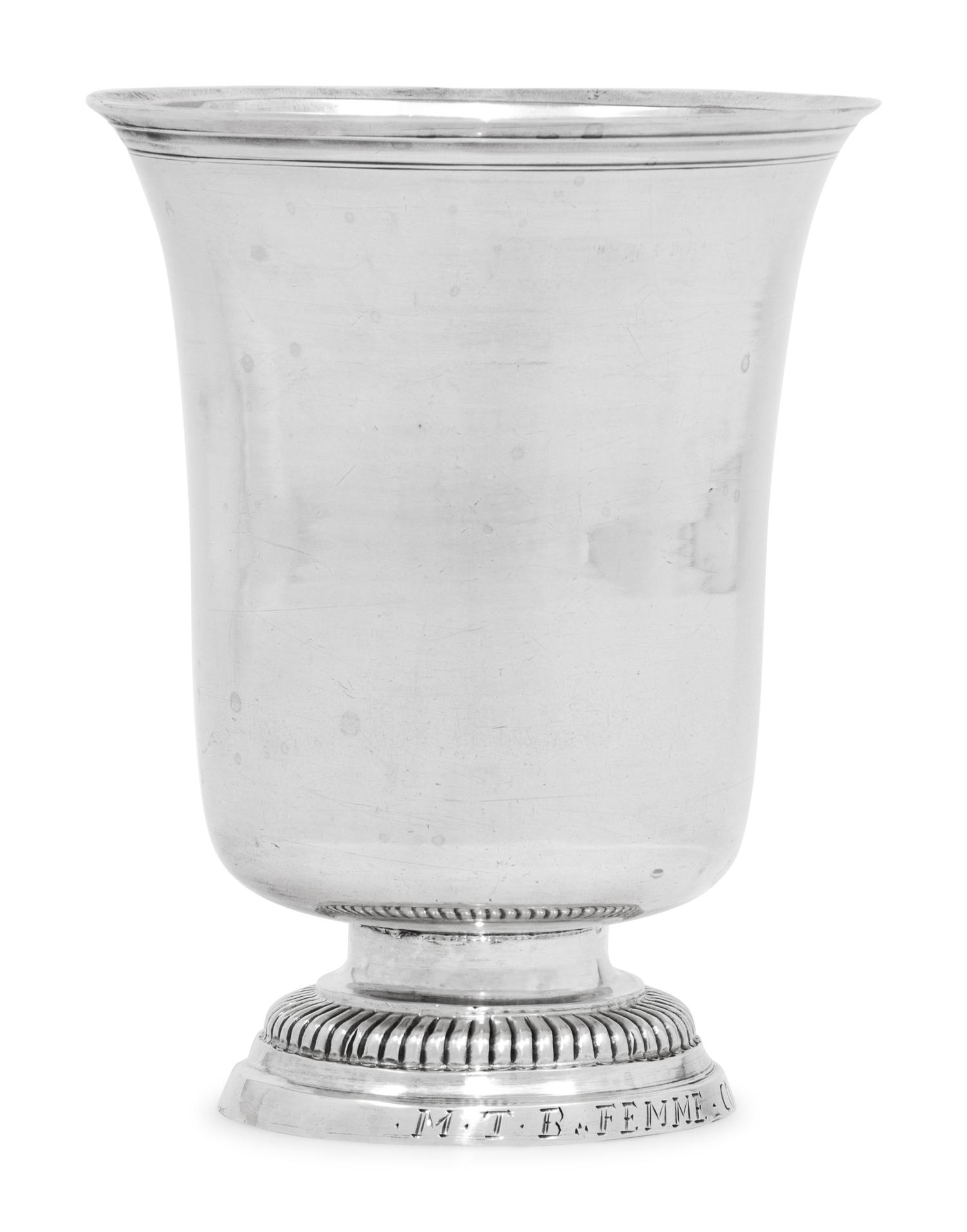 A Louis XV Silver Beaker