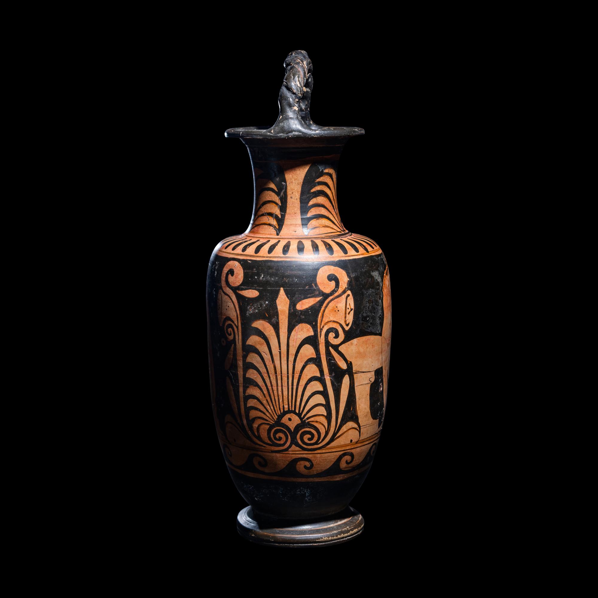 A Campanian Red-Figured Bail Amphora
